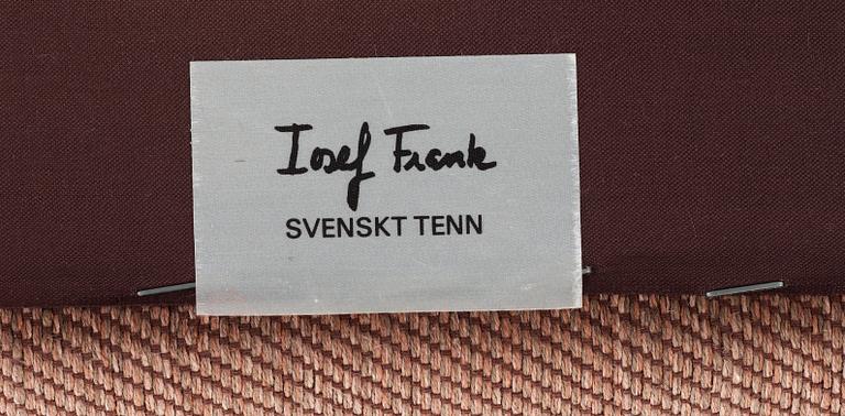 A Josef Frank three seater sofa, Svenskt Tenn, model 568.
