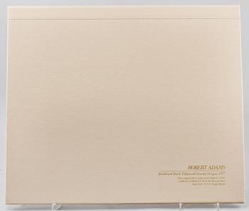 ROBERT ADAMS, fotografi, signerad á tergo.
