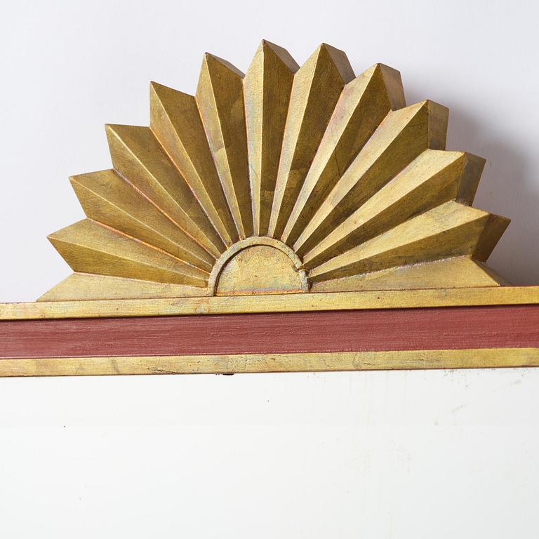 Otto Schulz, a pair of Swedish Grace mirrors, Boet, Gothenburg, 1920s.