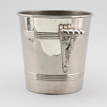 CHAMPAGNEKYLARE, försilvrad metall, Frankrike, 1900-talets första hälft.