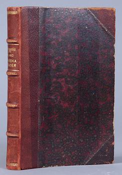 BOK, "Bland franska bönder", August Strindberg, Albert Bonnier, 1889.