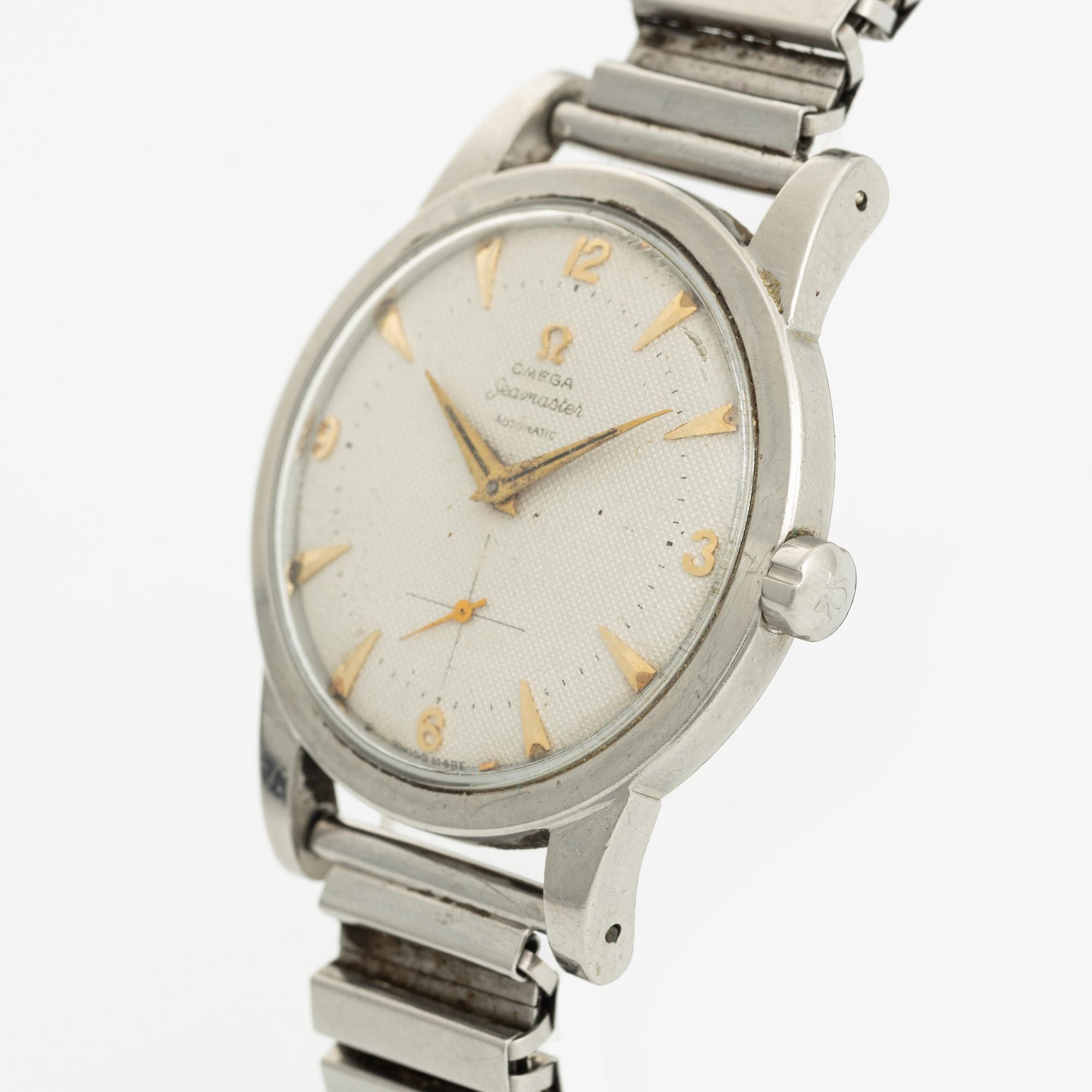 Omega, Seamaster, "Waffle Dial", armbandsur, 36 mm.