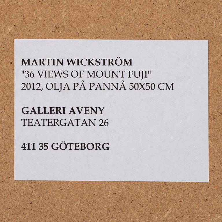 Martin Wickström, "36 Views of Mount Fuji, No. 33".