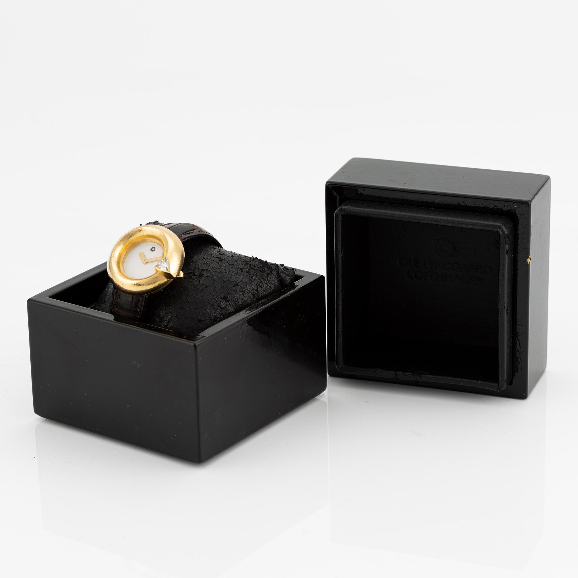 Ole Lynggaard, wristwatch, 31 mm.