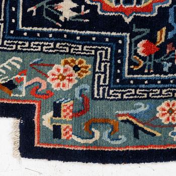 Saddle blanket, oriental, approx. 115 x 61 cm.