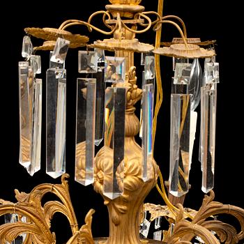 A late 19th century ceiling lamp.