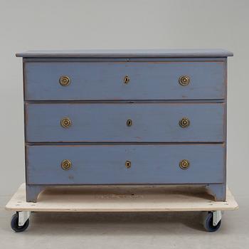 BYRÅ, gustaviansk stil, 1800-tal.