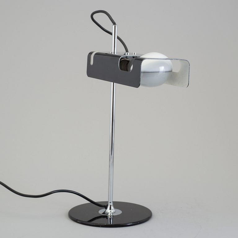 A 'Spider' table lamp by Joe Colombo, for Oluce, designed 1965.