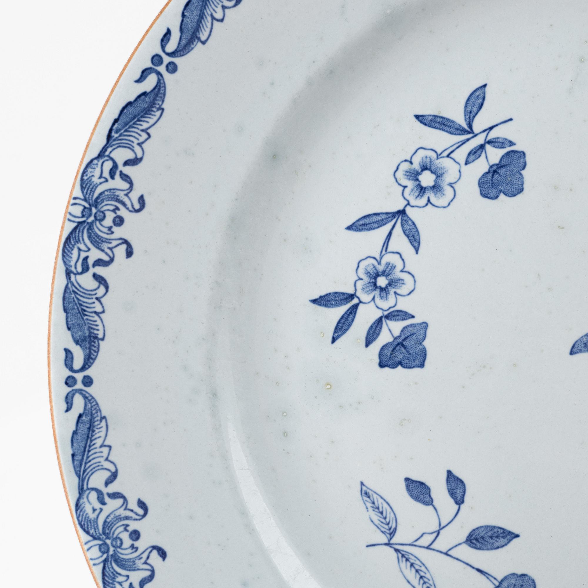 Matservis, 86 delar, "Ostindia", Rörstrand, olika produktionsår.