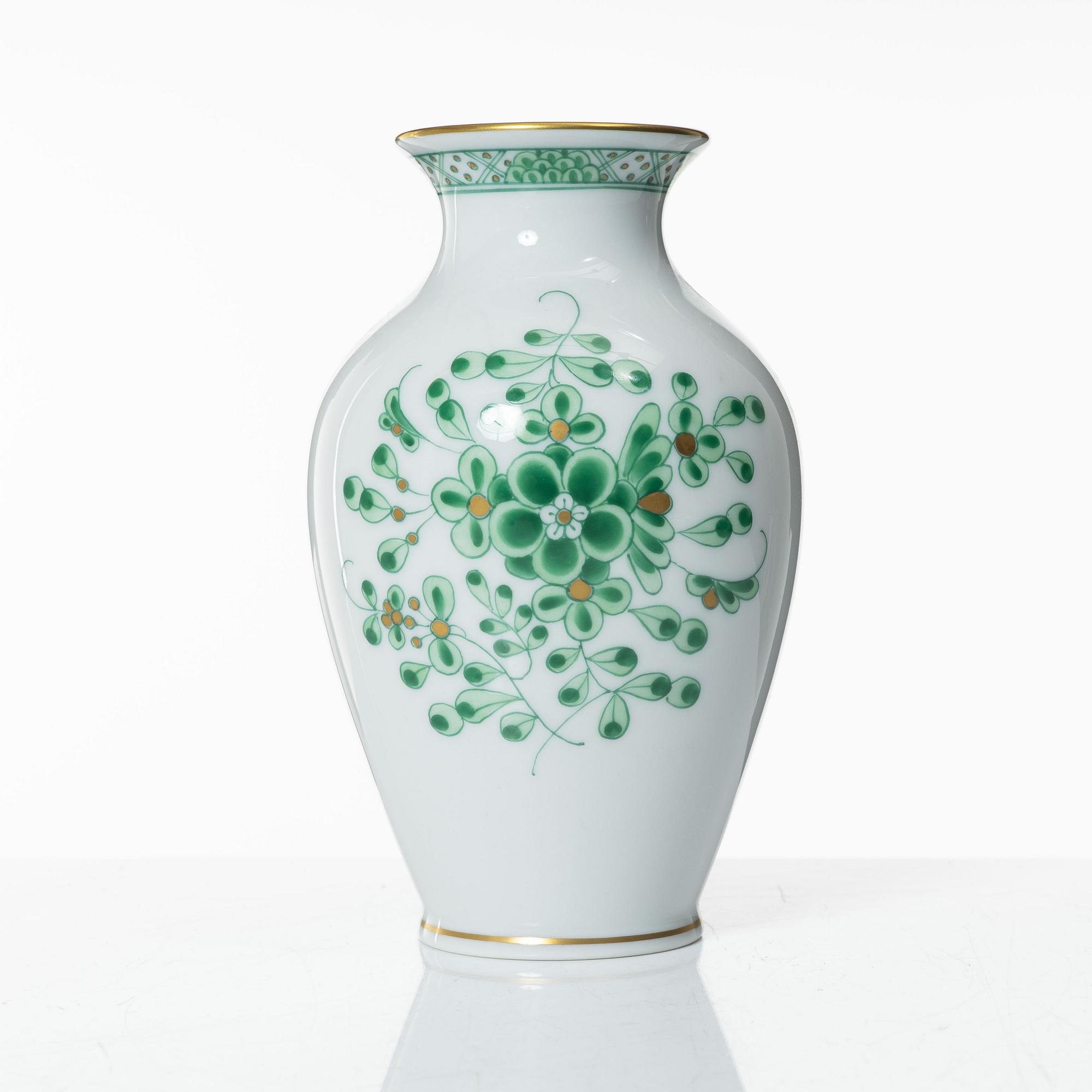 Matservis, 29 delar, "Parsley" och vas, porslin, Herend, Ungern.