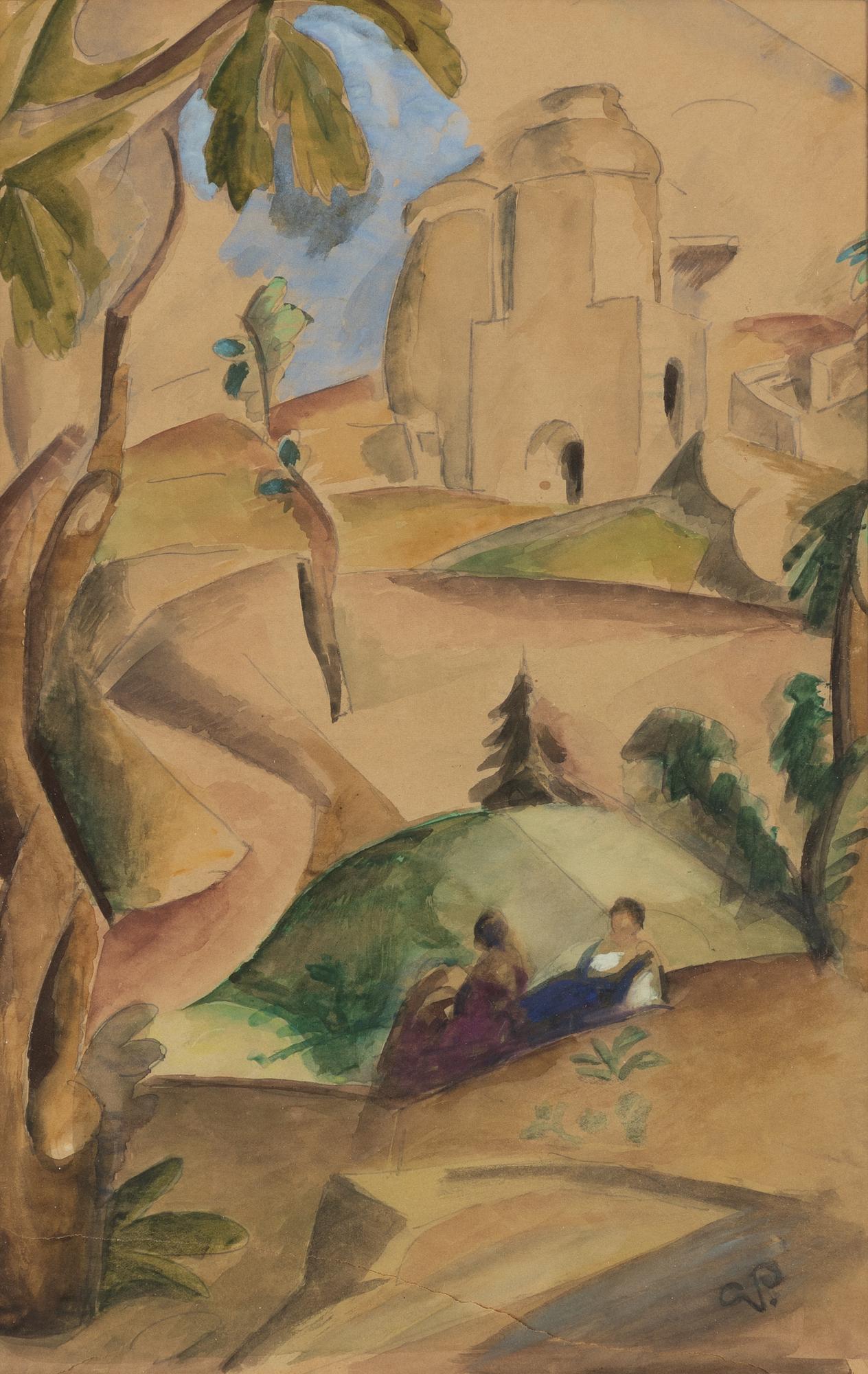Georg Pauli, Southern Landscape.