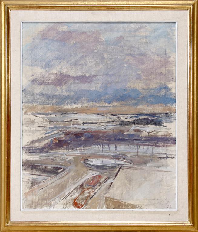 HUGO ZUHR, olja på duk, sign.