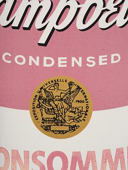 Andy Warhol, "Campbells soup Beef Consommé".