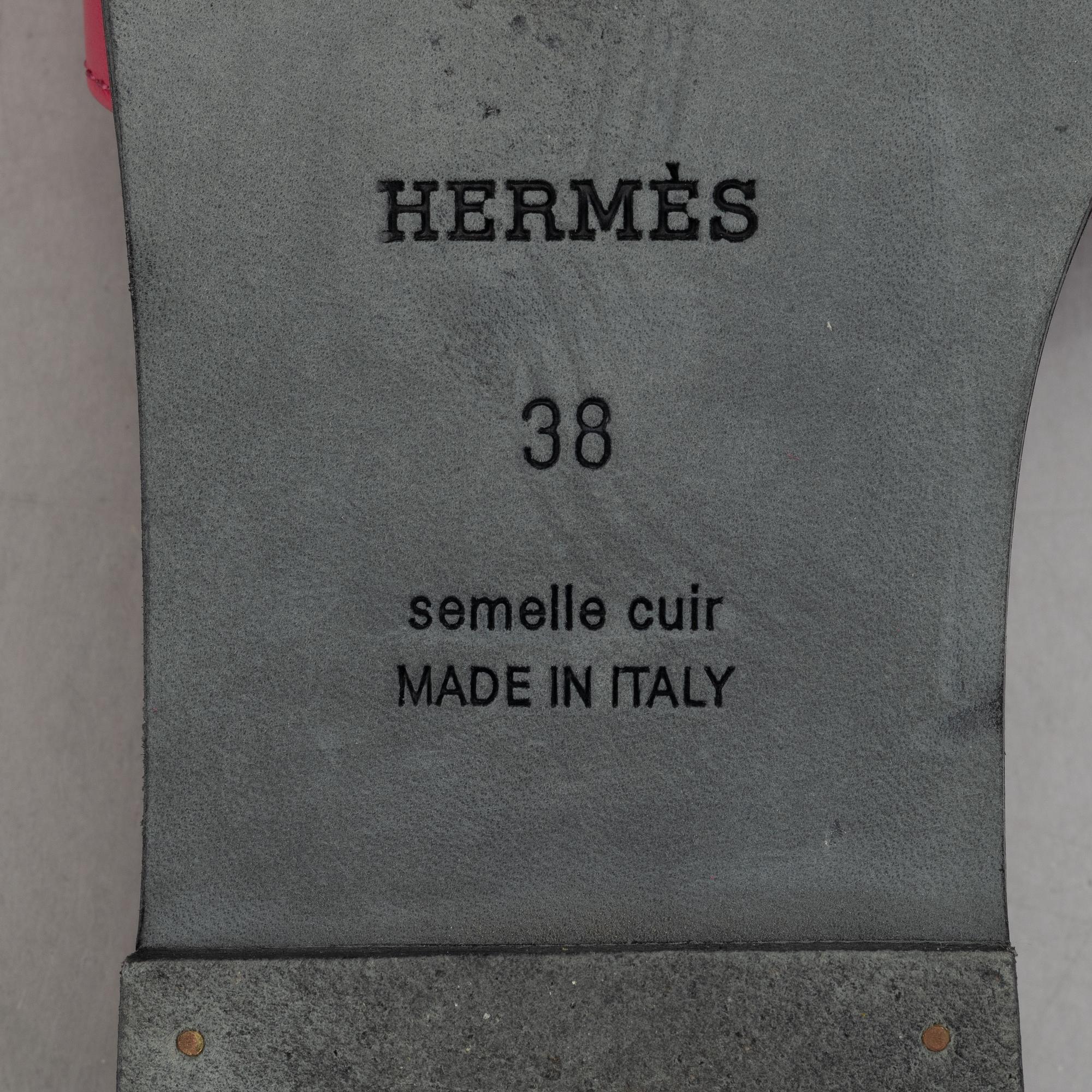 Hermès, Sandals, "Oran", size 38.