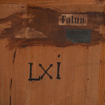 A chest of drawers, late 19th Century.