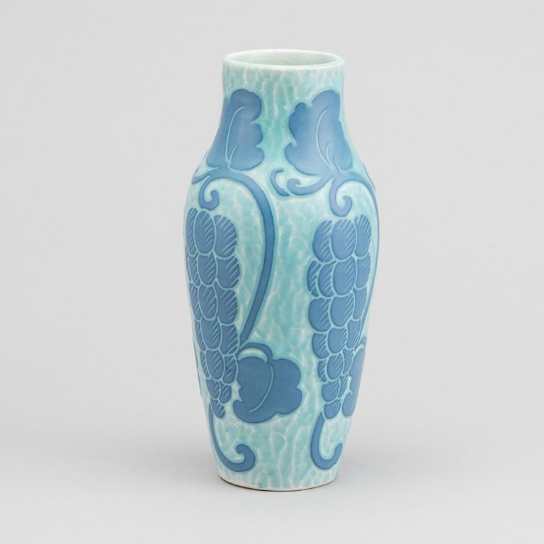 JOSEF EKBERG, vas, stengods, Gustavsberg, 1920.