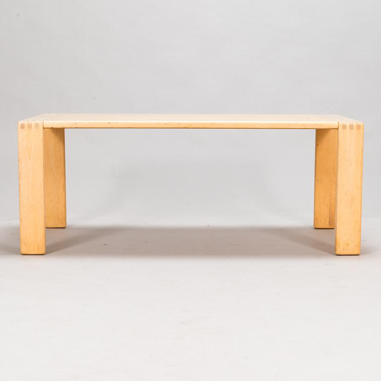 Esko Pajamies, A pair of 1970's 'Bonanza' armchairs, coffee table and sofa for Asko.