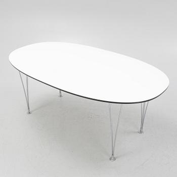 Bruno Mathsson & Piet Hein, dining table, "Superellipse", Bruno Mathsson International AB, Värnamo, 2011.