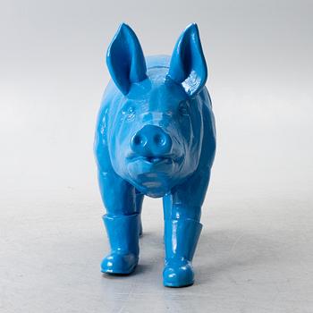 William Sweetlove, "Cloned blue father pig" (Blue).