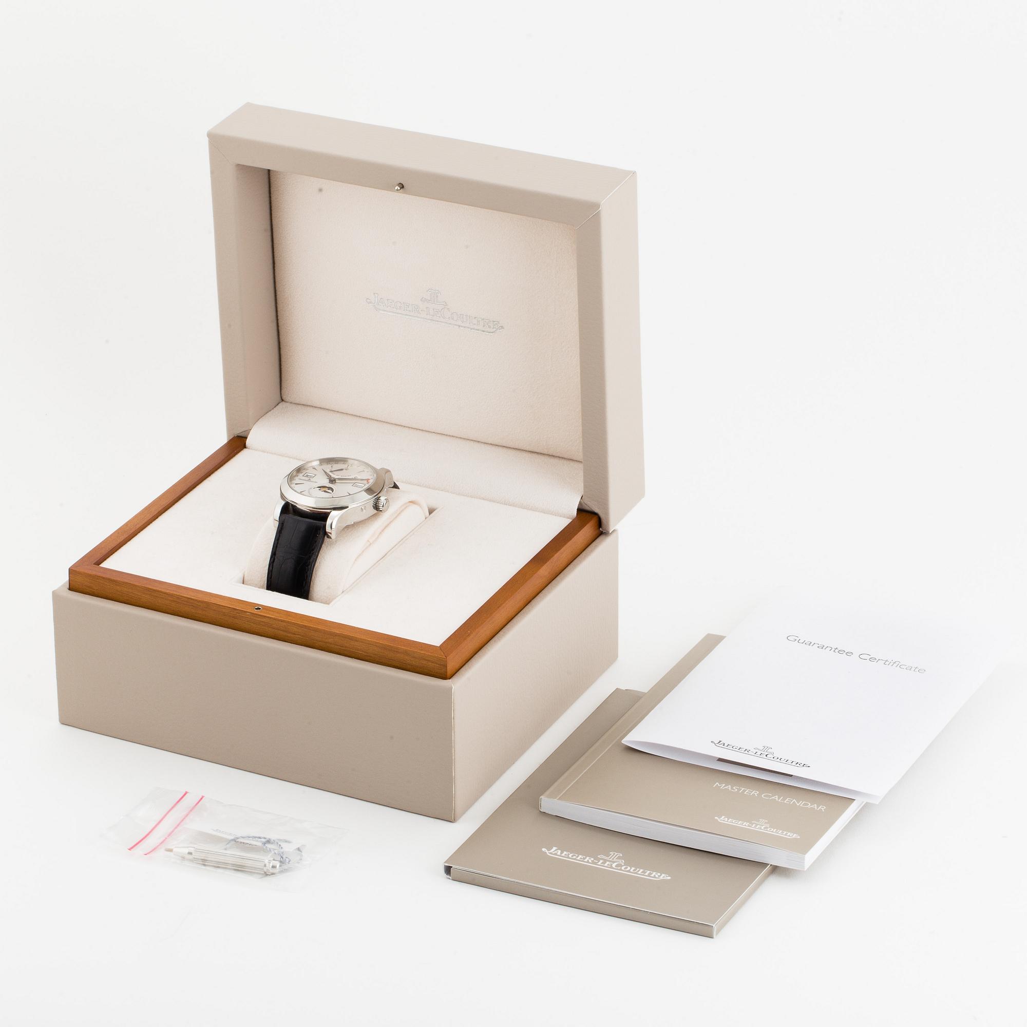 JAEGER-LE COULTRE, Master Calendar, wristwatch, 40 mm.