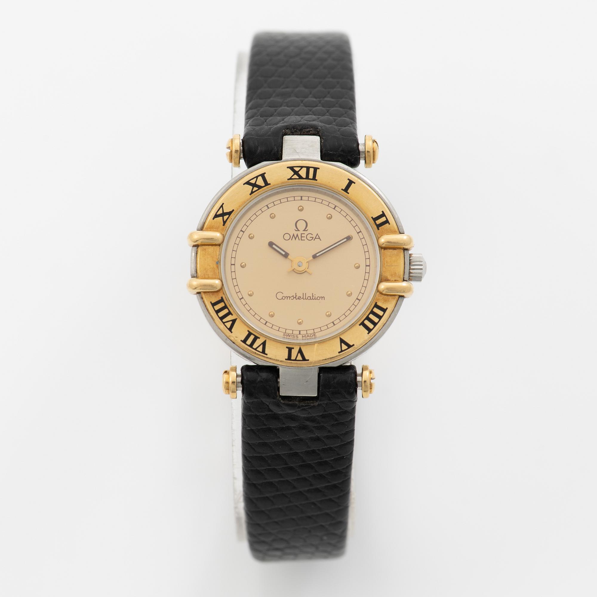Omega, Constellation, wristwatch, 22.5 mm.