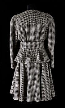 A 1980s two-piece costume by Yves Saint Laurent.