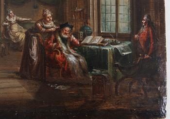 OKÄND KONSTNÄR, möjligen Justus Junker, Tyskland 1700-tal.