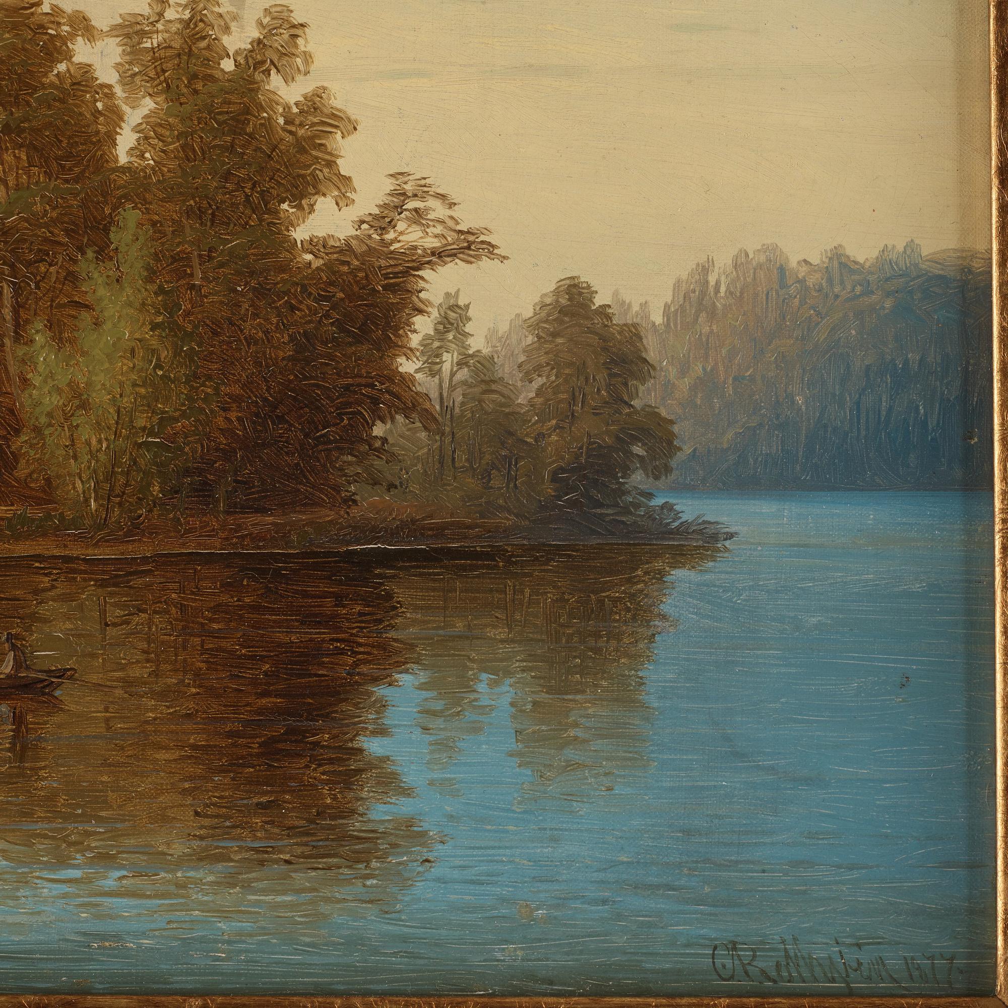 Carl Abraham Rothstén, Gustaf III:s paviljong i Haga.