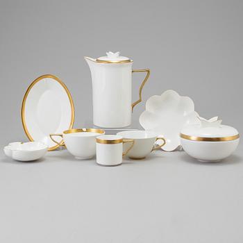 A Karin Björquist 'Nobel' 93 pcs porcelain koffe and dinner service, Rörstrand.