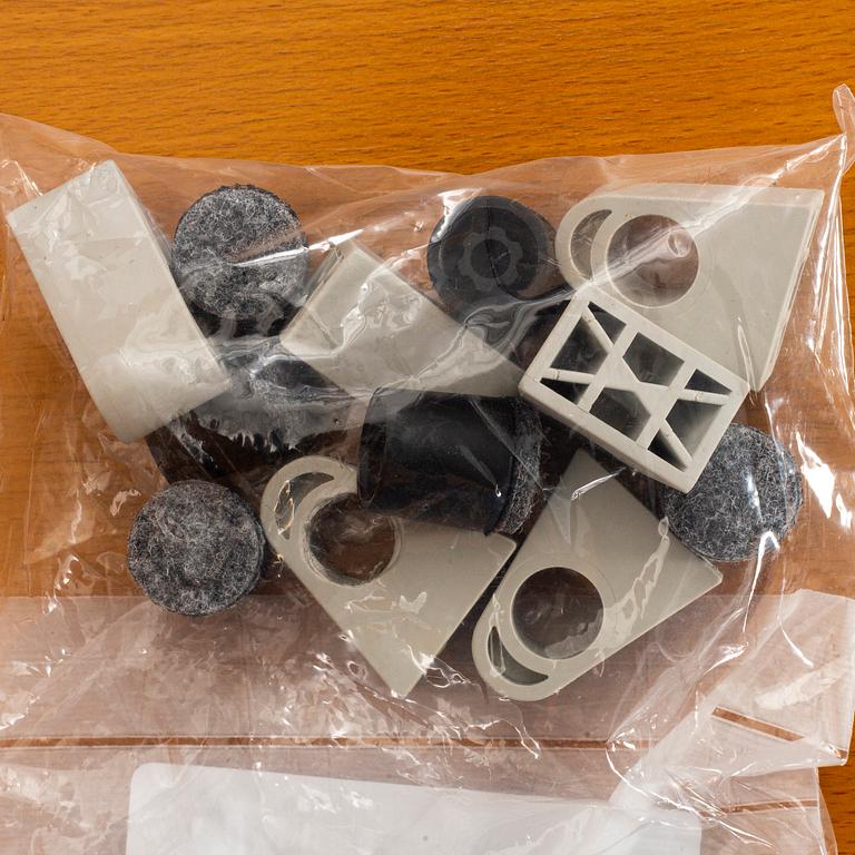 A PAIR OF 1960s "ANT" CHAIRS by ARNE JACOBSEN for FRITZ HANSEN.