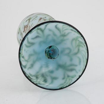 Simon Gate, a large "Graal" glass vase, Orrefors, Sweden 1919.