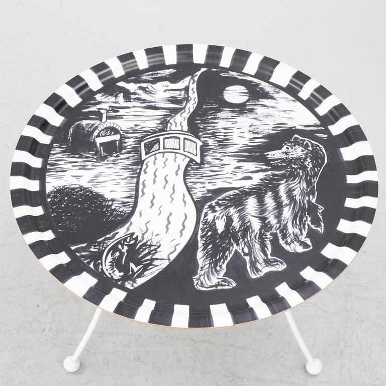 Lina Huring, tray table, Källemo, Värnamo, Sweden.