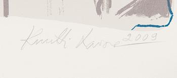 Kuutti Lavonen, silkscreen, signed and dated 2009, numbered P.P. 1/4.