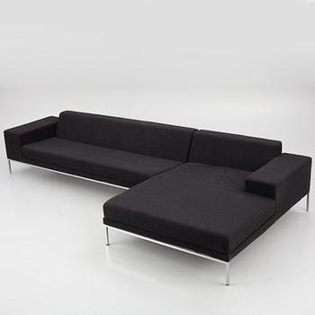 Eero Koivisto, a 'Hockney' sofa with divan, David Design, around 2000.