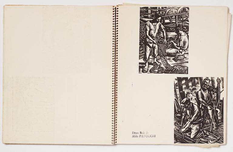 Art magazine, "Xylographie revue internationale de gravures sur bois", no 7 February 1935.