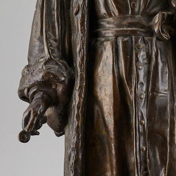 JEAN-FRANÇOIS LEGENDRE-HÉRAL, attributed to, sculpture, bronze, signed and dated 1843.