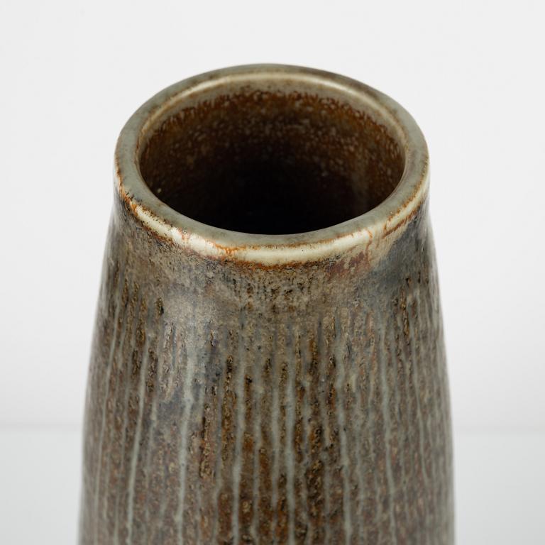 Carl-Harry Stålhane, a unique stoneware vase, Rörstrand, 1959.