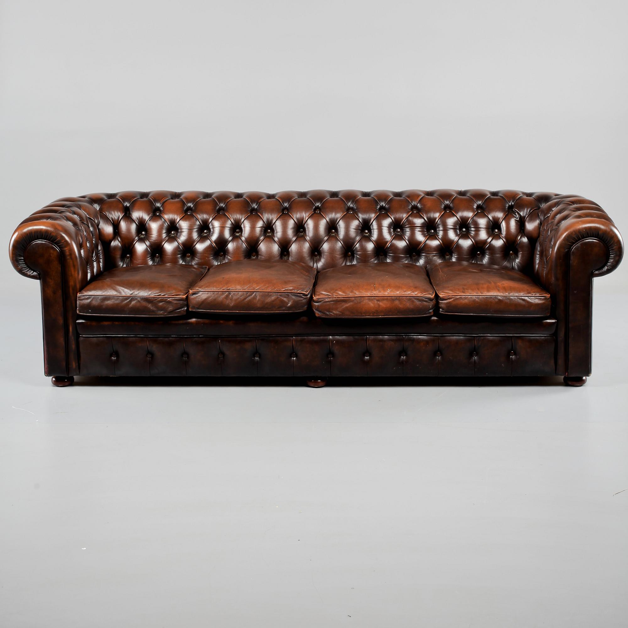SOFFA, Chesterfieldmodell, 1900-talets andra hälft.