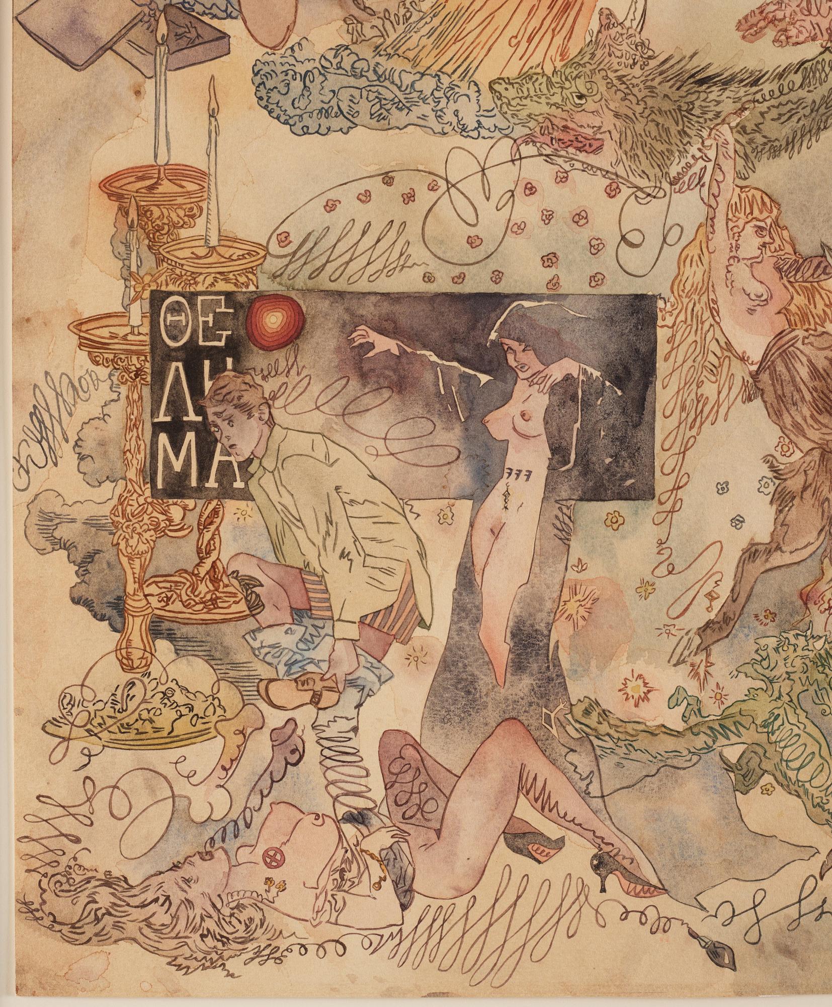 Fredrik Söderberg, 'Snowdrops from a Curate's Garden 1, The Hidden Landscape of the Subconscious 1'.