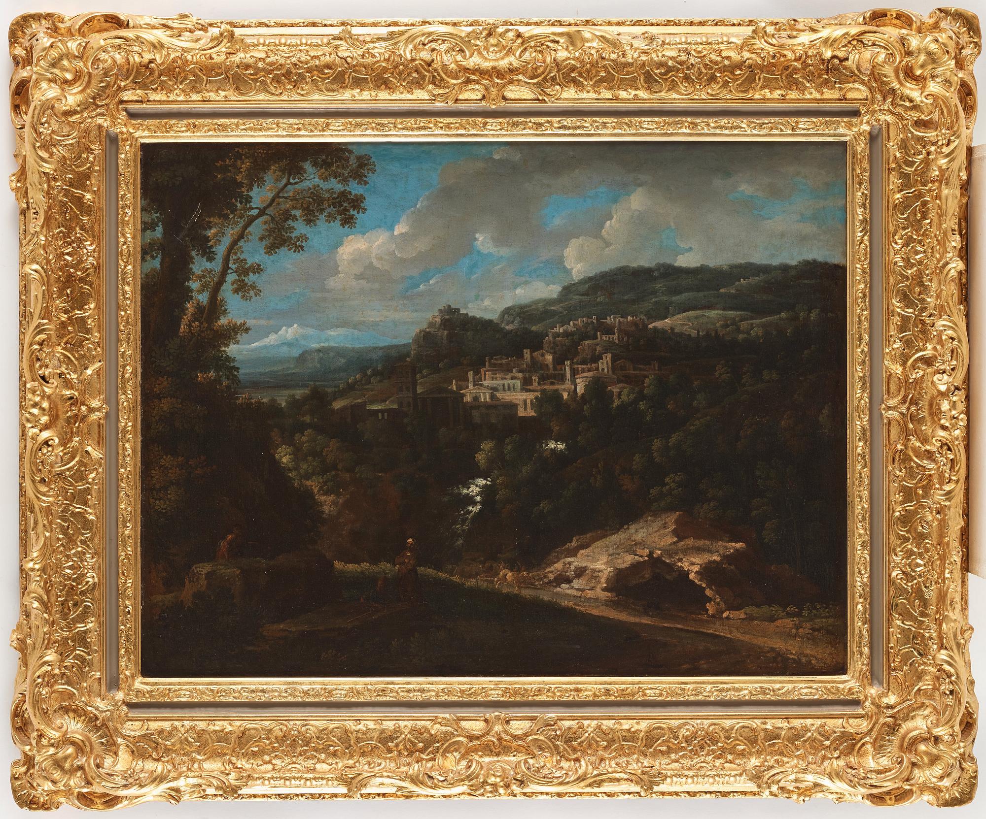 GASPARD DUGHET, tillskriven. Olja på duk.