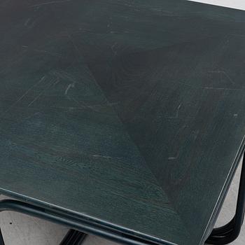 Jan Bocan, a stained beech dining table, late 20th Century.