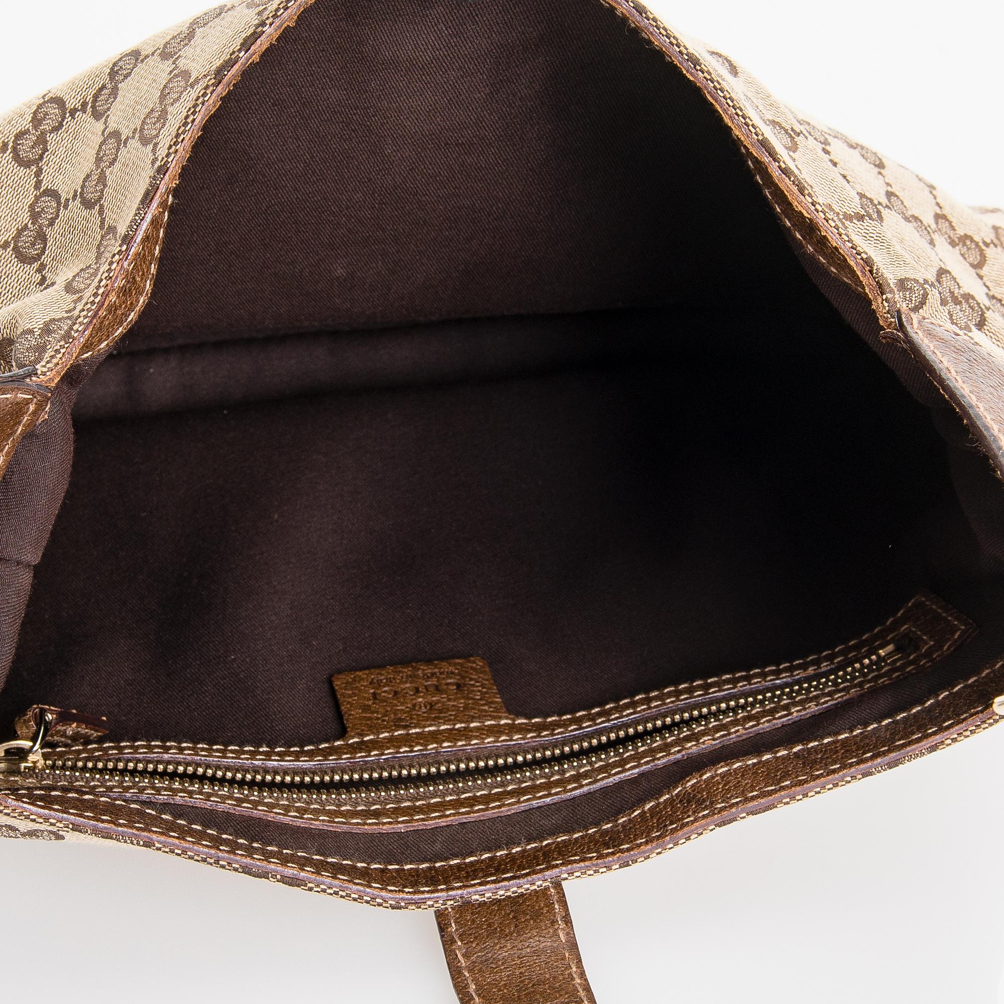 Gucci, A  monogram 'Jackie' Bag.