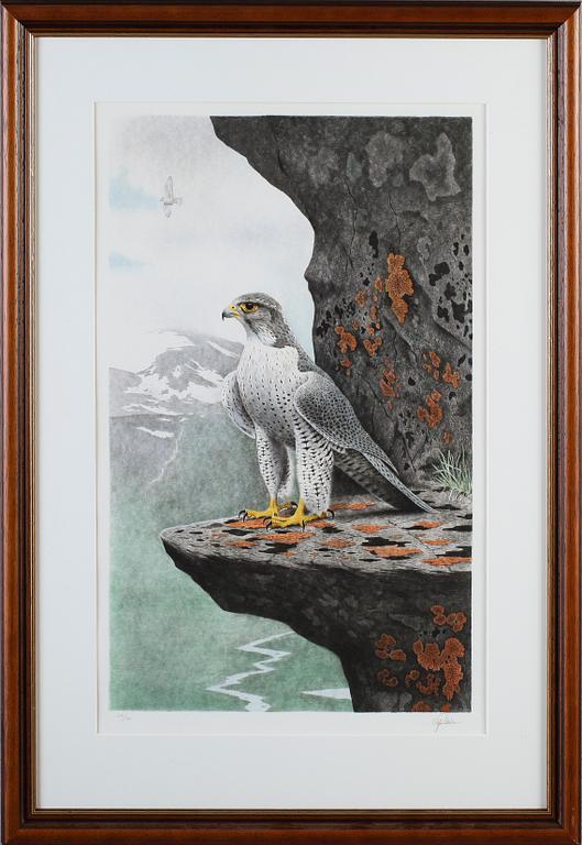 STAFFAN ULLSTRÖM, färglitografi, signerad, numrerad 124/150.