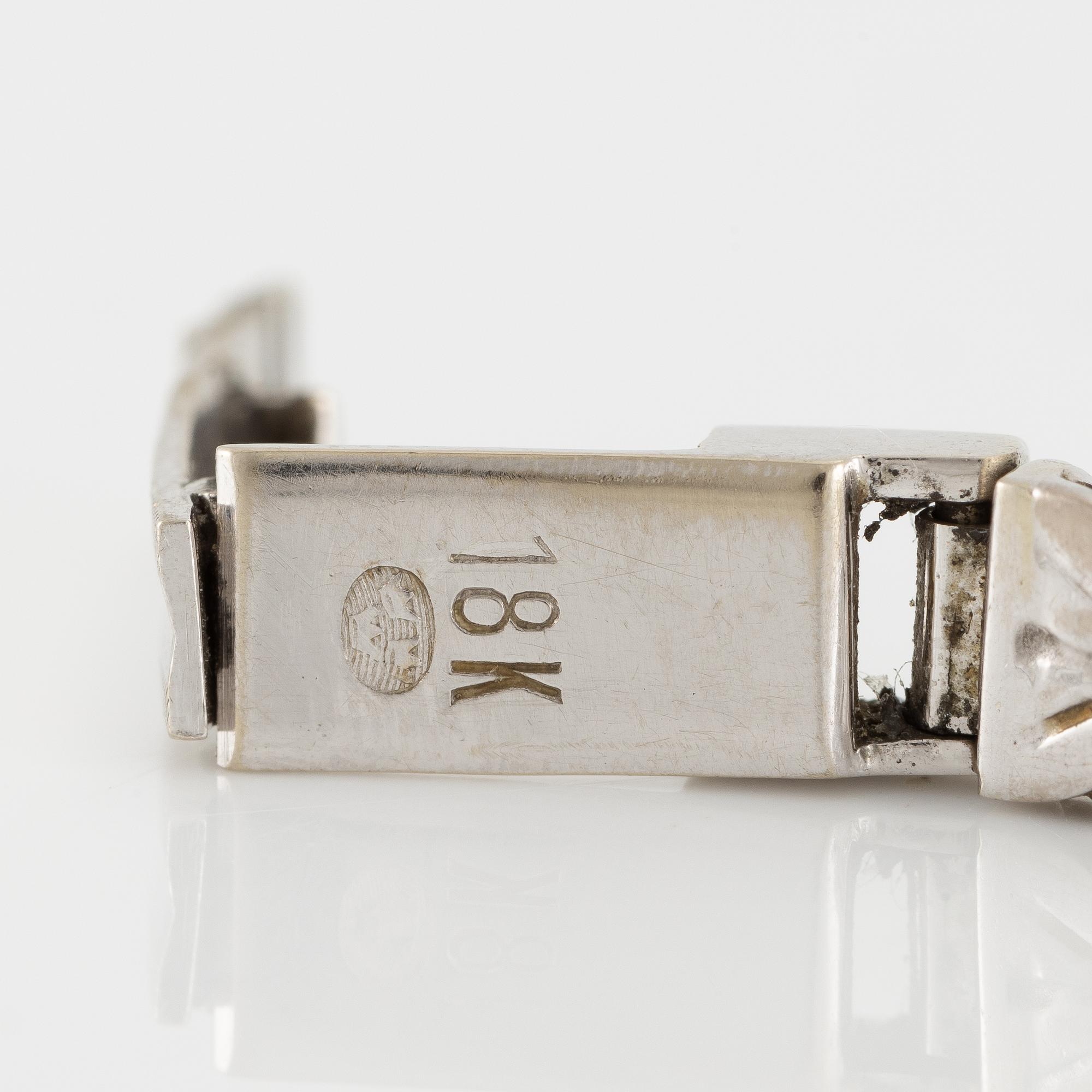 Omega, armbandsur, 18K guld, 17 mm.