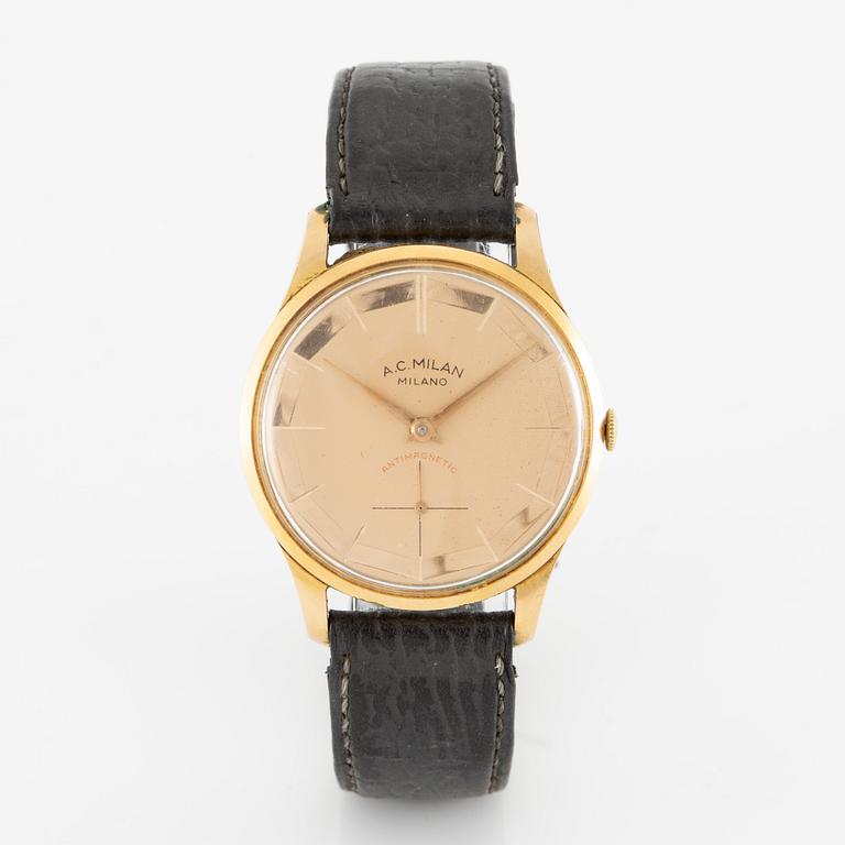 Wristwatch, "AC Milan", "Antonio Durán", 35 mm.