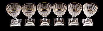 CHAMPAGNEGLAS, 6 st, "Odelberg", Kosta.