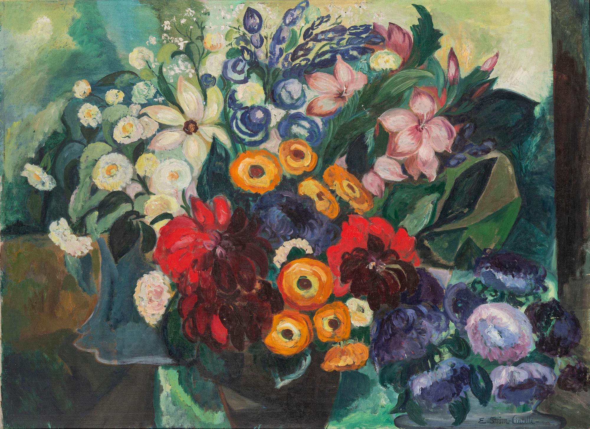 Elsa Ström-Ciacelli, Flowers.