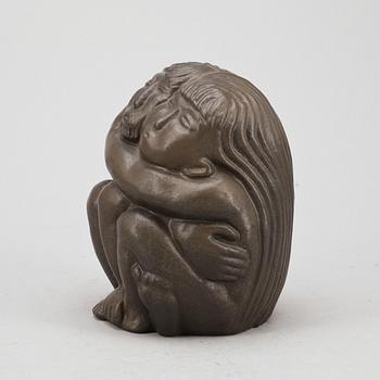 FIGURIN, stengods, Åke Holm, signerad.