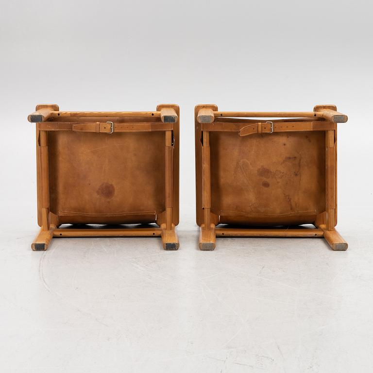 Karin Mobring, armchairs, a pair, "Natura", Ikea 1970s.