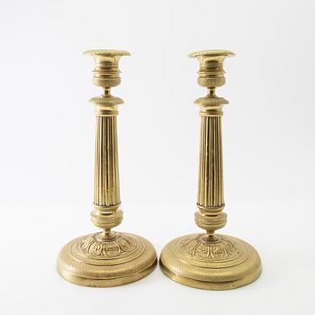 Candelabras, a pair, Empire, 19th century, mid/second half.